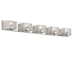 New Plc 84425PC Filigre 42" Led Bathroom Vanity Light Chrome Modern Damp Rated. Fixed Price $295.00.