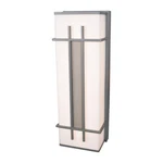 Access Lighting Tuxedo Largeoutdoor Sconce, Satin 20101LEDDMG-SAT-ACR. Fixed Price $460.00.