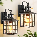 Vianis Outdoor Wall Lights For House, Led Motion Sensor Porch Lanterns. Fixed Price $79.99.