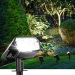 Auderwin Solar Spot Lights Outdoor Waterproof 4 Pack IP65, 63 Led Lighting Mod. Fixed Price $40.56.