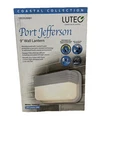 Lutec Coastal Port Jefferson White Outdoor Integrated Led Bulkhead Wall Lantern. Fixed Price $29.99.