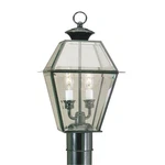 Livex Lighting Westover Outdoor Post Head Black 2284-04. Fixed Price $283.96.