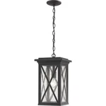 Z-lite 583CHB-BK Brookside Outdoor Pendant Chandeller Black. Fixed Price $438.00.