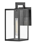 Hinkley Lighting 2590 Max 13.25" Tall Outdoor Wall Sconce - Black. Fixed Price $279.00.
