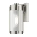 Livex Lighting 22380-91 Brushed Nickel Outdoor Wall Lantern,. Fixed Price $229.90.