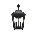 Elegant Lighting Frankford 2 18" Outdoor Sconce, Black - OD334W18BK. Fixed Price $152.00.