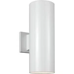 Sea Gull Bullets Light 14 Inch Outdoor Sconce, White, 8313802-15. Fixed Price $71.97.