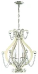 Craftmade 1144C-PLN 4-LIGHT Single Tier Chandelier Polished Nickel 22.25"H X18"W. Fixed Price $189.99.