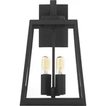 Nuvo Lighting 60/6583 Halifax Outdoor Wall Matte Black And Glass. Fixed Price $213.59.