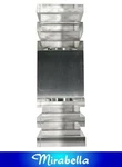 Clear Acrylic Square Up/down Led Outdoor Wall Light 6V 2X1W Cool White Mirabella. Fixed Price $35.59.
