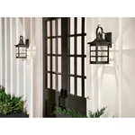 Kichler Lighting Grand Ridge 20-IN 1-LIGHT Weathered Zinc Outdoor Wall. Fixed Price $138.49.