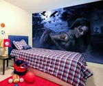 3D Dark Devil Woman O511 Wallpaper Mural Self-adhesive Tom Wood Fay. Fixed Price $40.62.