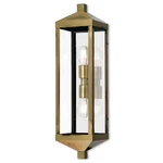 Livex Lighting 20583-01 Nyack Antique Brass Outdoor Wall Lantern. Fixed Price $494.99.