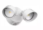 Lithonia Lighting 2-HEAD White Outdoor Led Round Flood. Fixed Price $66.25.