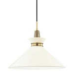 -one Light Large Pendant STYLE-18 Inches Wide By 15.25 High-aged Brass. Fixed Price $484.80.