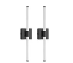 Briignite 24 In. Black 1-LIGHT Led Wall Set 3000K Rechargeable New. Fixed Price $49.00.