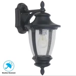Home Decorators Wilkerson 14 Light Black Outdoor Wall Lantern Sconce. Fixed Price $39.99.
