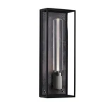 Buster + Punch NCA-052528 Caged Wet 20" Tall Outdoor Wall Sconce Gun Metal. Fixed Price $815.00.
