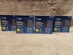 Lot Of 4: Project Source Marwick 4" Matte Black Hardwired Led Outdoor Wall Light. Fixed Price $99.95.