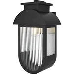 Outdoor Wall Sconce Light Large Ribbed Glass Exterior Porch Patio Walkway 18.5". Fixed Price $193.77.