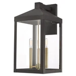 Livex Lighting 20585-07 Nyack 3 22 Inch Bronze Outdoor Wall Lantern. Fixed Price $649.96.