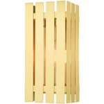 Livex Lighting 20752-12 Greenwich Outdoor Wall Satin Brass. Fixed Price $1015.97.