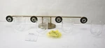 Maxim Lighting Acadia 35" 4-BULB Bathroom Vanity Heritage Finish Fixture. Fixed Price $53.60.