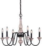 Vaxcel Lighting H0236 Georgetown 26"W Taper Candle Style - Vintage Ash /. Fixed Price $179.99.