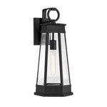 Savoy House Payne 1LT 21" Outdoor Wall Lantern, Black/clear Beveled 5-206-BK. Fixed Price $358.00.