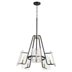 Tioga - Light Chandelier Style 25 Inches Wide By 21.75 High. Fixed Price $700.00.