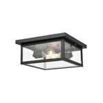 Millennium Evanton Light Outdoor Flush Mount, Bronze/clear Seeded 4202-PBZ. Fixed Price $157.90.