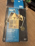 Design House Outdoor Lighting Solid Brass Wall Sconce Lamp (503201) 666PB. Fixed Price $44.50.