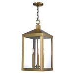 Livex Lighting 20587-01 Nyack 3 Antique Brass Outdoor Pend. Fixed Price $578.99.