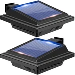 Solar Path Lights, 40 Led Deck Fence Decor - Outdoor, Waterproof For Wall, Porch. Fixed Price $38.85.