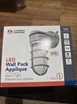 Lithonia Lighting Outdoor Vapor Tight Wall Lantern Sconce 1-LIGHT Integrated Led. Fixed Price $60.00.