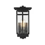 Elegant Lighting Livingston Outdoor Sconce, Black/clear - OD321W13BK. Fixed Price $114.00.