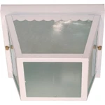 Nuvo 2 Light 10" Carport Flush Mount With Textured Frosted Glass 60-470. Fixed Price $39.99.