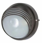 Nuvo Lighting 60/521 Bulkhead 1-LIGHT Round Hood 60W A19, Architectual Bronze. Fixed Price $61.99.