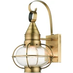 Livex Lighting 26901-01 Newburyport Outdoor Wall Antique Brass. Fixed Price $349.96.