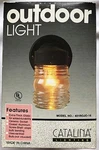 Brand New Catalina Lighting Outdoor Wall 401ROJO-16 Black Steel Jar Shade. Fixed Price $24.43.