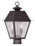 Livex Lighting 2166-07 Mansfield 17 Inch Bronze Outdoor Post Top Lantern. Fixed Price $316.77.