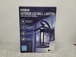 Koda Outdoor Led Wall Lantern Automatic Dawn Dusk Sensor 800 Lumen. Fixed Price $69.99.