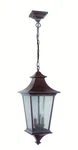 Aged Bronze Textured Three Light Outdoor Pendant From The Argent Collection. Fixed Price $196.00.