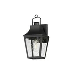 Maxim Lighting Storybook 1LT Outdoor Small Wall Sconce, Black/clear - 30361CLBK. Fixed Price $126.00.