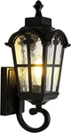 Outdoor Wall Light Waterproof Matte Black Porch Lantern Patio Garage Sconce. Fixed Price $42.95.