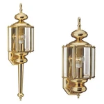 Classico 8510-02-SINGLE Light 26" Polished Brass Outdoor Wall Lantern-lot Of. Fixed Price $142.99.