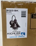 Kichler Seaside 14.25 In. 1-LIGHT Black Outdoor Sconce. Fixed Price $48.99.