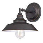 One-light Indoor Finish With Highlights Iron Hill Wall Fixture, Black 63435. Fixed Price $30.55.