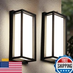 Iyogaled Dimmable Modern Outdoor Wall Light Fixtures 1400LM Waterproof Porch. Fixed Price $197.13.