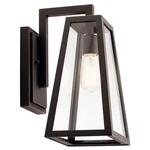 Kichler 49331 Delison 14" Tall Outdoor Wall Sconce - Bronze. Fixed Price $171.99.